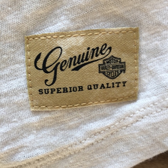 Harley Davidson long sleeve crew neck tshirt - Picture 3 of 13